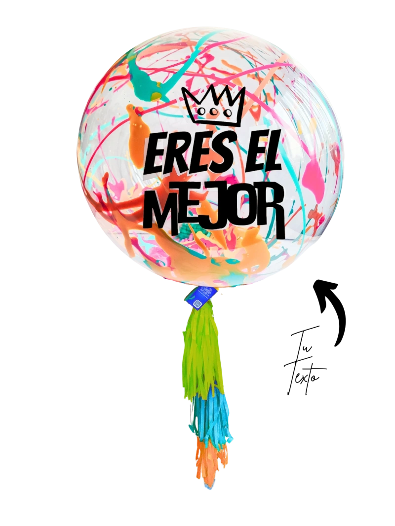 Globo Burbuja 90cm Picasso