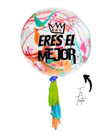 Globo Burbuja 90cm Picasso