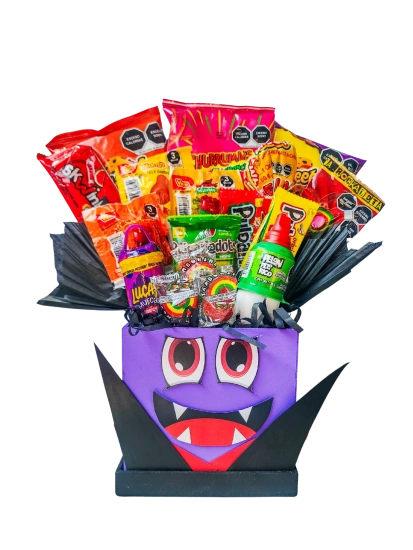 Drácula Calaverita con Dulces