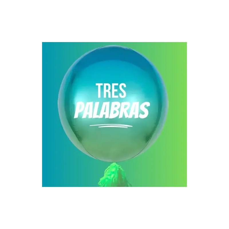 Globo con Helio Personalizado Orbz 35cms Globo con Helio Personalizado Orbz 35cms