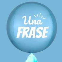 Globo con Helio Personalizado Orbz 35cms