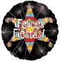 43cm Globo Felices Fiestas