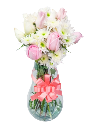 Canasta con Flores para Mamá