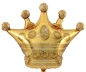 29cm Globo Corona Gold