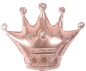 35cm Globo Corona Rose Gold