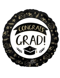 20cm Globo Congrats Grad