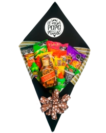 Ramo de Dulces con Botella