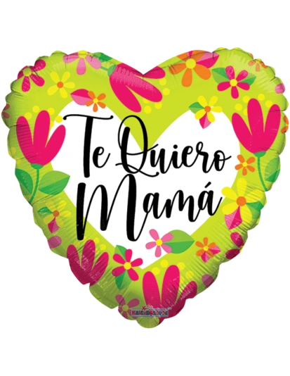 20cm Globo te quiero mamá