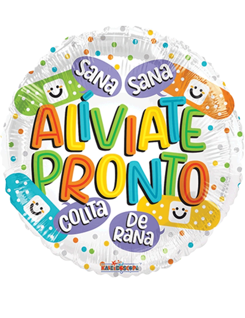 43cm Globo Aliviate Pronto Sana Sana
