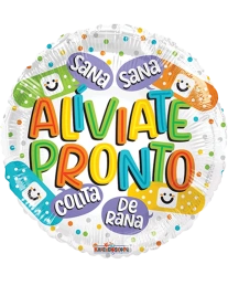 43cm Globo Aliviate Pronto Sana Sana