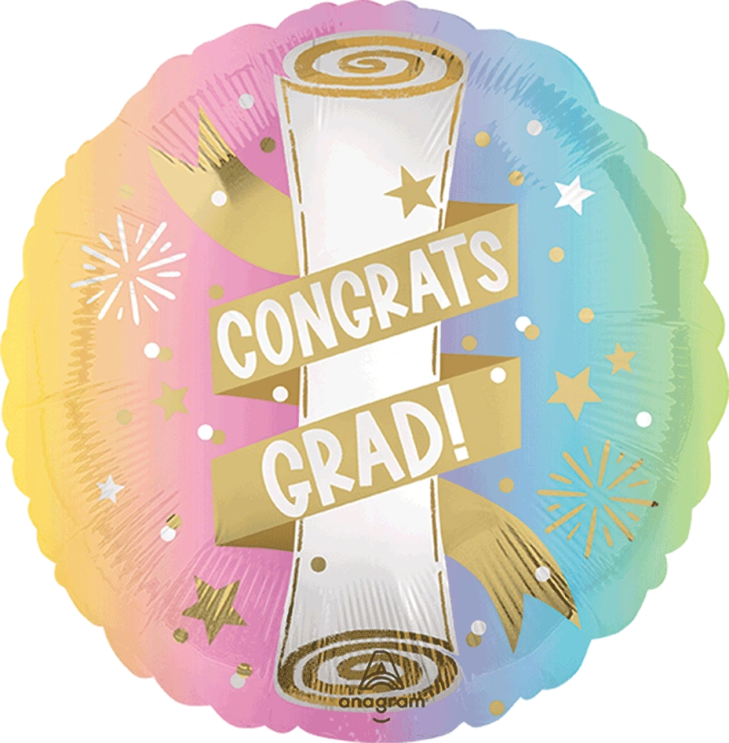 43cm Globo Grad Colors
