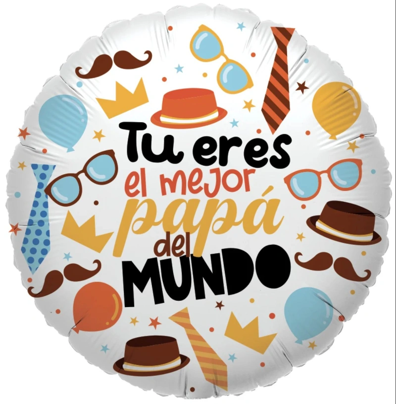 43cm Globo Mejor Papá del Mundo