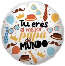 43cm Globo Mejor Papá del Mundo