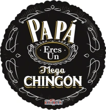43cm Globo Papá eres Mega Chingón