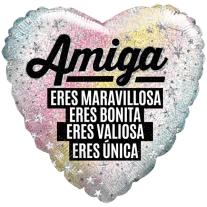 43cm Globo Amiga Eres Maravillosa