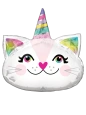 23cm Globo Gato Unicornio