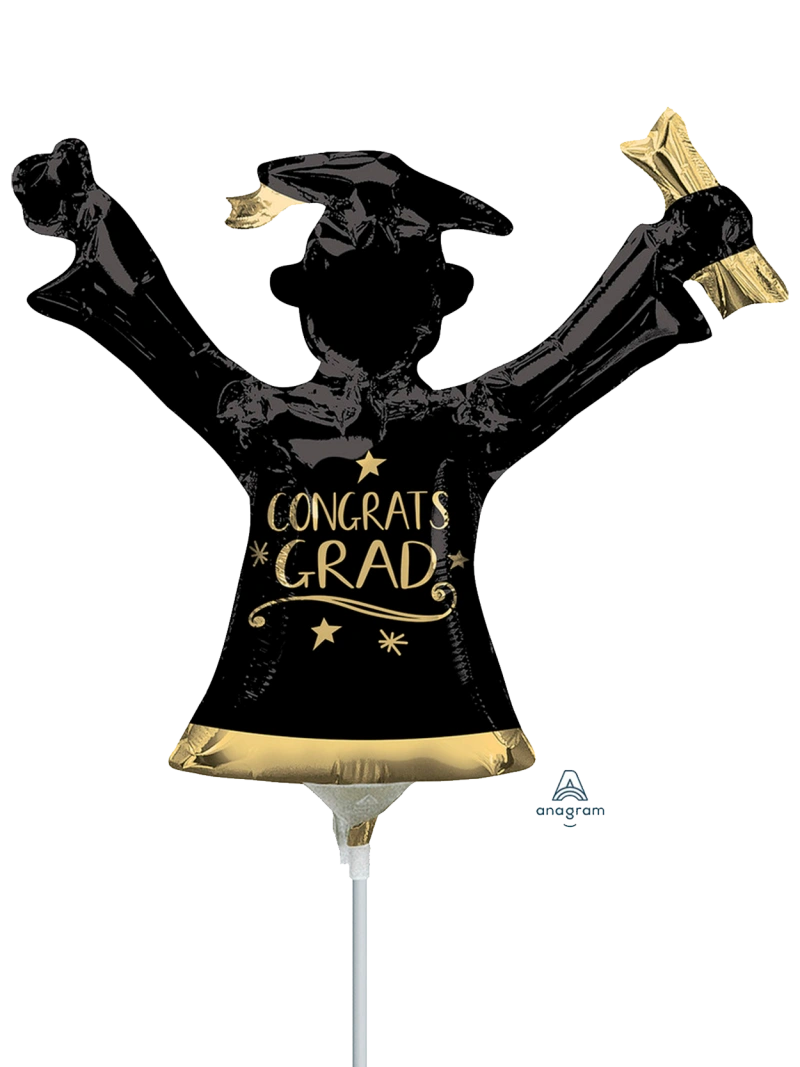 23cm Globo Congrats Grad Toga