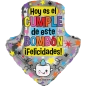 43cm Globo Felicidades Bombón