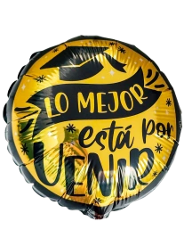 20cm Globo Lo Mejor esta por Venir