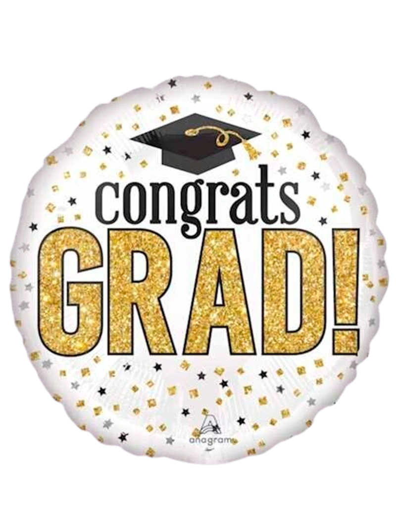 20cm Globo Congrats Grad