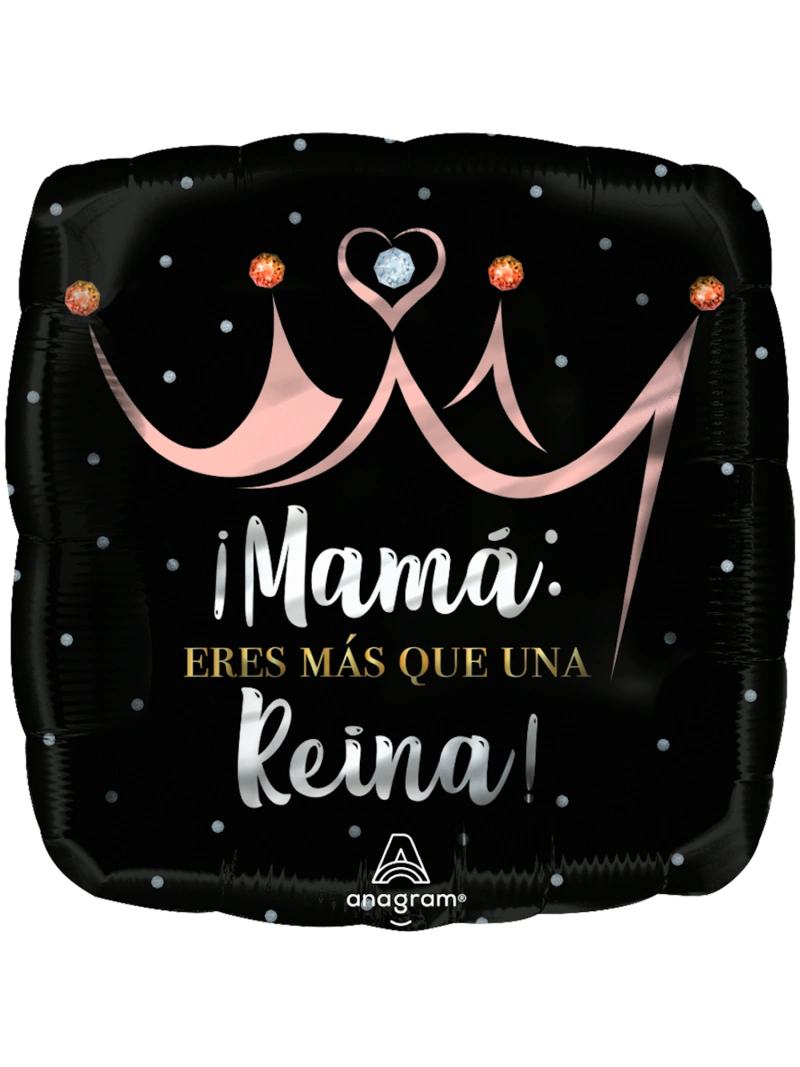 43cm Globo Mamá Reina Black