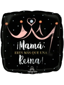 43cm Globo Mamá Reina Black