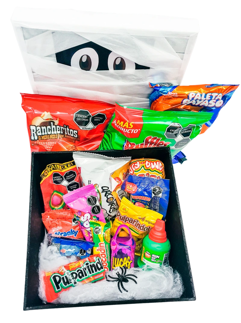 Momia Sorpresa con Dulces Momia Sorpresa con Dulces