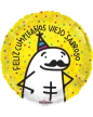 20cm Globo Feliz Cumpleaños Viejo Sabroso