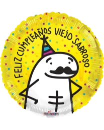 20cm Globo Feliz Cumpleaños Viejo Sabroso