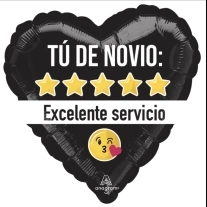 43cm Globo Tú De Novio