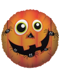 23cm Globo Calabaza Sonriente