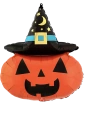 23cm Globo Calabaza Con Gorrito
