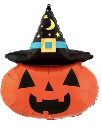 23cm Globo Calabaza Con Gorrito