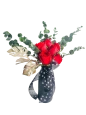 Florero Black & Red Florero Black & Red