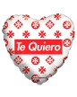 20cm Globo Te Quiero Blanco