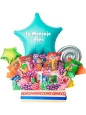 Arreglo de Dulces Colorido y Personalizado Arreglo de Dulces Colorido y Personalizado