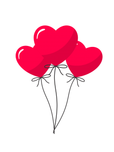 Globos de Amor y Amistad